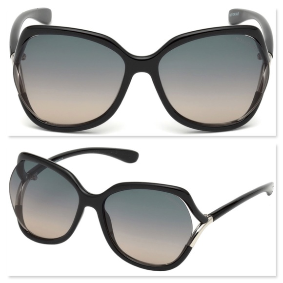 Tom Ford Accessories - New TOM FORD Anouk Butterfly Black Sunglasses